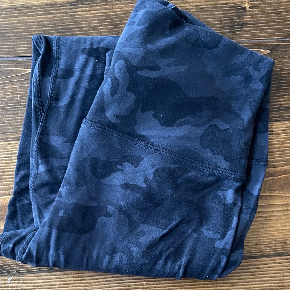 Lululemon Athletica Midnight Camo Leggings